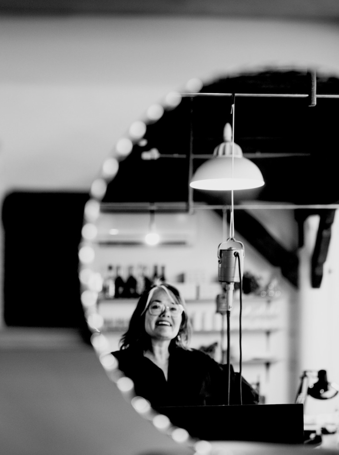 Woman in a jewellery workhop